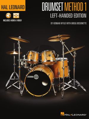 Wylie-Bissonette Hal Leonard Drumset Method – Left-Handed Edition (Book with Audio online)