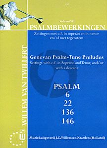 Twillert Psalmbewerkingen In Klassieke Stijl Vol. 7 Orgel