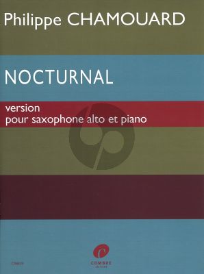 Chamouard Nocturnal for Altsaxophone with Piano