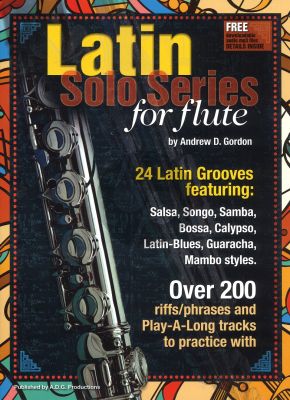 Gordon Latin Solo Series for Flute Book/mp3 files