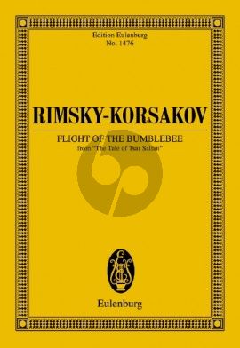 Rimsky-Karsakov Flight of the Bumblebee Study Score (From The Tale of Tsar Saltan)