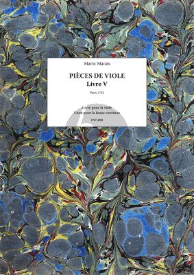 Pieces de Viole – Livre V (Facsimile Paris 1725) (Ruedy Ebner)