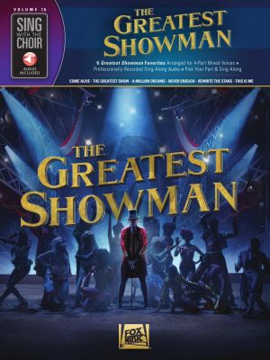 Pasek-Paul The Greatest Showman SATB (Sing with the Choir Volume 16) (Book with Audio online)
