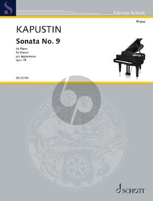 Kapustin Sonata No. 9 Op. 78 for Piano