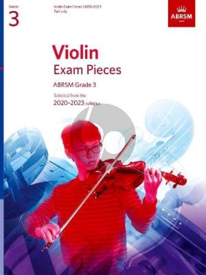 Album Violin Exam Pieces 2020-2023, ABRSM Grade 3 Solo Part