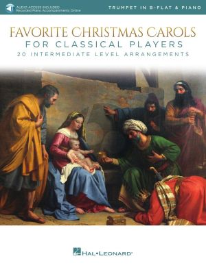 Favorite Christmas Carols for Classical Players for Trumpet and Piano