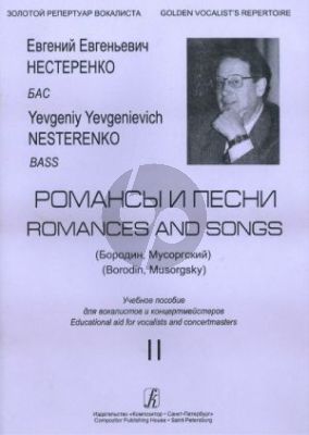 Album Romances and Songs for Bass Voice and Piano Vol. 2 (Evgenij Nesterenko)