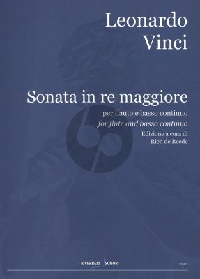 Vinci Sonata D-major Flute and Bc (edited by Rien de Reede)