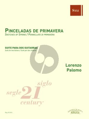 Palomo Pinceladas de primavera Suite para dos Guitarras (Score and Parts)