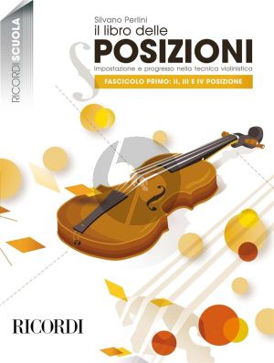 Perlini Il libro delle posizioni - Fasc. 1: II, III e IV Violino