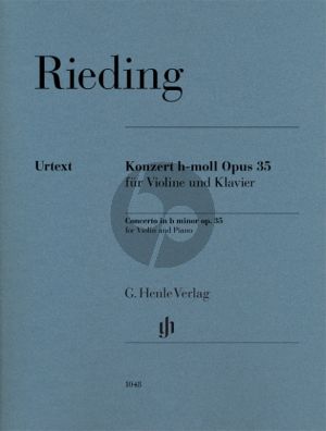 Rieding Konzert h-moll Op. 35 Violine und Klavier (Annette Oppermann)