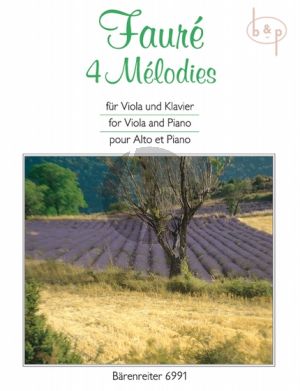 4 Melodies Viola-Piano