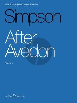 Simpson After Avedon Violin-Cello and Piano (Score)