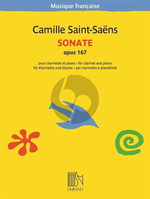 Saint-Saens Sonate Opus 167 Clarinette et Piano (Edmond Lemaitre)