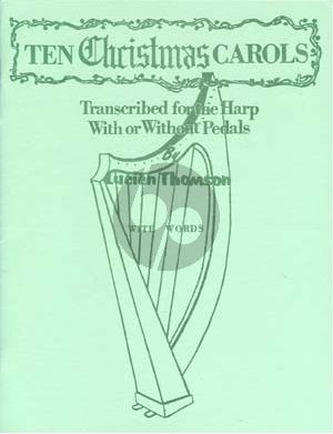 Album 10 Christmas Carols for Harp with or without Pedals (transcribed by Lucien Thomson)