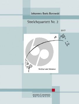 Borowski Streichquartett No. 2 (Part./Stimmen)