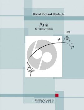 Deutsch Aria for Basset Horn solo
