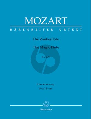 Mozart Die Zauberflote KV 620 Vocal Score (germ.) (edited by Martin Schelhaas) (Hardcover)