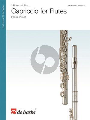 Proust Capriccio for 3 Flutes and Piano (Score/Parts)