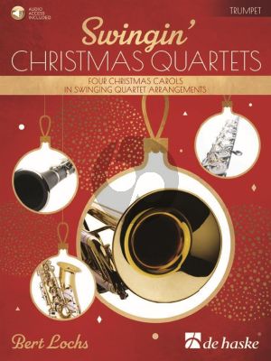 Lochs Swingin' Christmas Quartets 4 Trumpets (Score/Parts) (Book with Audio online)