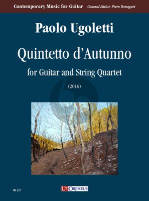 Ugoletti Quintetto d’Autunno for Guitar and String Quartet (Score/Parts) (edited by Piero Bonaguri)