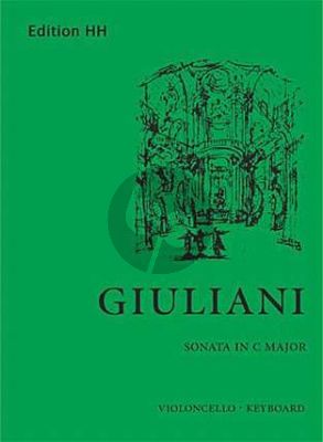 Giuliani Sonate C-Dur Violoncello und Cembalo[Klavier] (Edited by A. Cirillo)