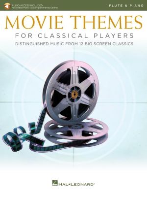 Movie Themes for Classical Players – Flute and Piano (Book with Audio online)