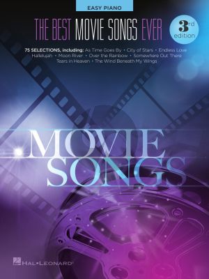 The Best Movie Songs Ever Easy Piano (3rd. edition)