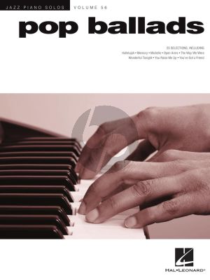 Pop Ballads Piano (Jazz Piano Solos Series Volume 56)