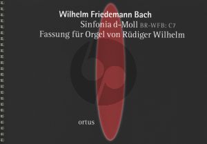 Bach Sinfonia d-Moll (BR-WFB: C7) Orgel (arr. Wilhelm Rüdiger)