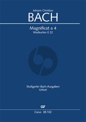 Bach Magnificat a 4 Warb. E 22 Soli-Chor-Orchester (Partitur) (Günter Graulich)