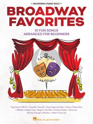Broadway Favorites Beginning Piano Solo (10 Fun Songs)