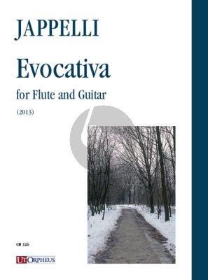 Jappelli Evocativa for Flute and Guitar (2013) (Score/Parts)