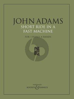 Adams Short Ride in a Fast Machine Piano 4 hands