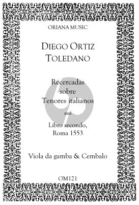 Ortiz Recercadas sobre Tenores italianos Viola da Gamba und Cembalo (aus Libro secondo, Rom 1553) (Johanna Valencia und Richard Carter)