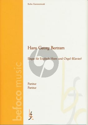 Bertram Elegie English Horn und Orgel