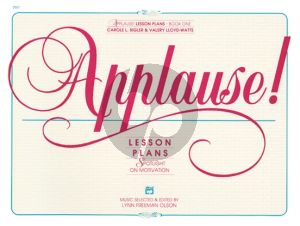 Applause! Lesson Plans Book 1