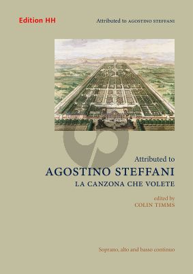 Steffani La canzona che volete Soprano-Alto and Bc (Score/Parts) (edited by Colin Timms)
