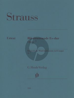 Strauss Serenade for Wind Instruments E flat major op. 7