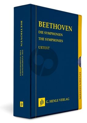 Beethoven The Symphonies - 9 Study Scores in a Slipcase