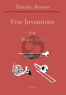 Bowers Five Inventions for Brass Trio (Score/Parts)