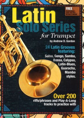 Latin Solo Series for Trumpet Book with Mp3 audio files (24 Latin Grooves)