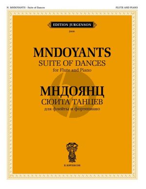 Mndoyants Suite of Dances for Flute and Piano
