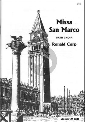 Corp Missa San Marco SATB with opt. Organ