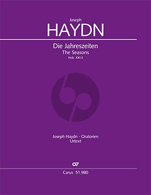 Haydn Die Jahreszeiten Hob. XXI:3 Soli-Chor und Orchester (Partitur) (Ernst Herttrich)