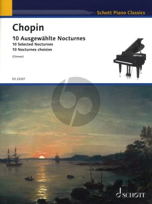 Chopin 10 Ausgewahlte Nocturnes Klavier