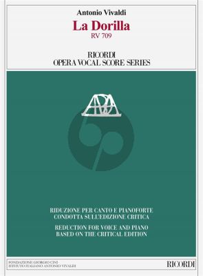 Vivaldi La Dorilla RV 709 Vocal Score (edited by Ivano Bettin)