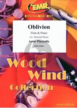 Piazzolla Oblivion for Flute and Piano (arr.: Bertrand Moren)