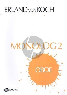 Koch Monologue No.2 Oboe Solo