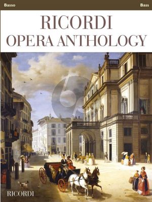 Ricordi Opera Anthology Bass and Piano